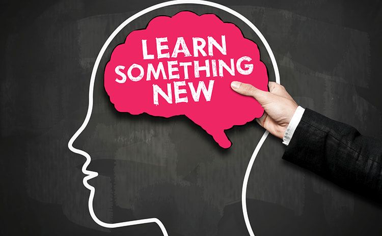 A brain learning something new
