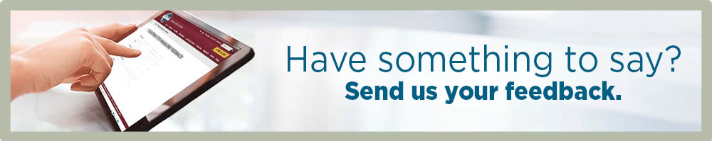 Have something to say? Send us your feedback.