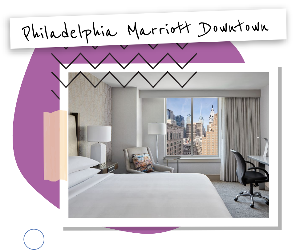 Philadelphia Marriott Downtown hotel room