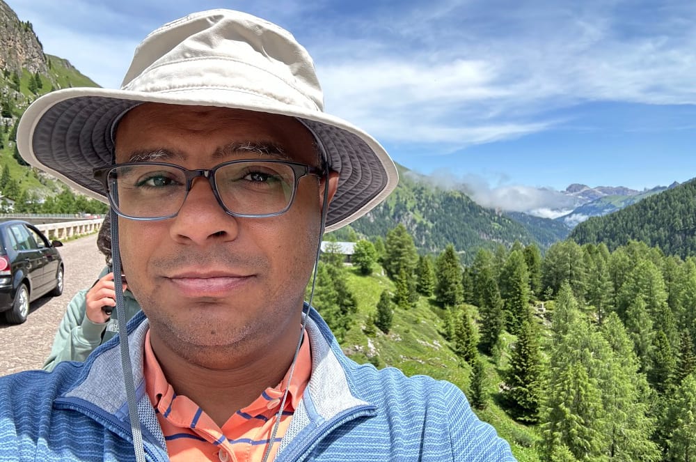 In the mountains east of Bolzano, Italy