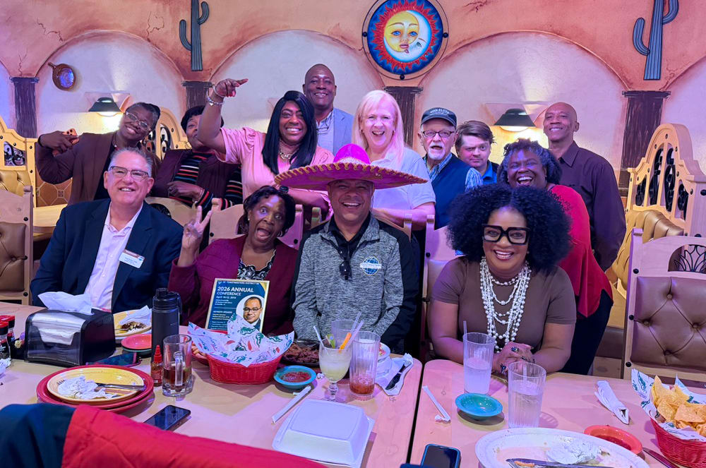 With District leaders during a District 58 visit in South Carolina